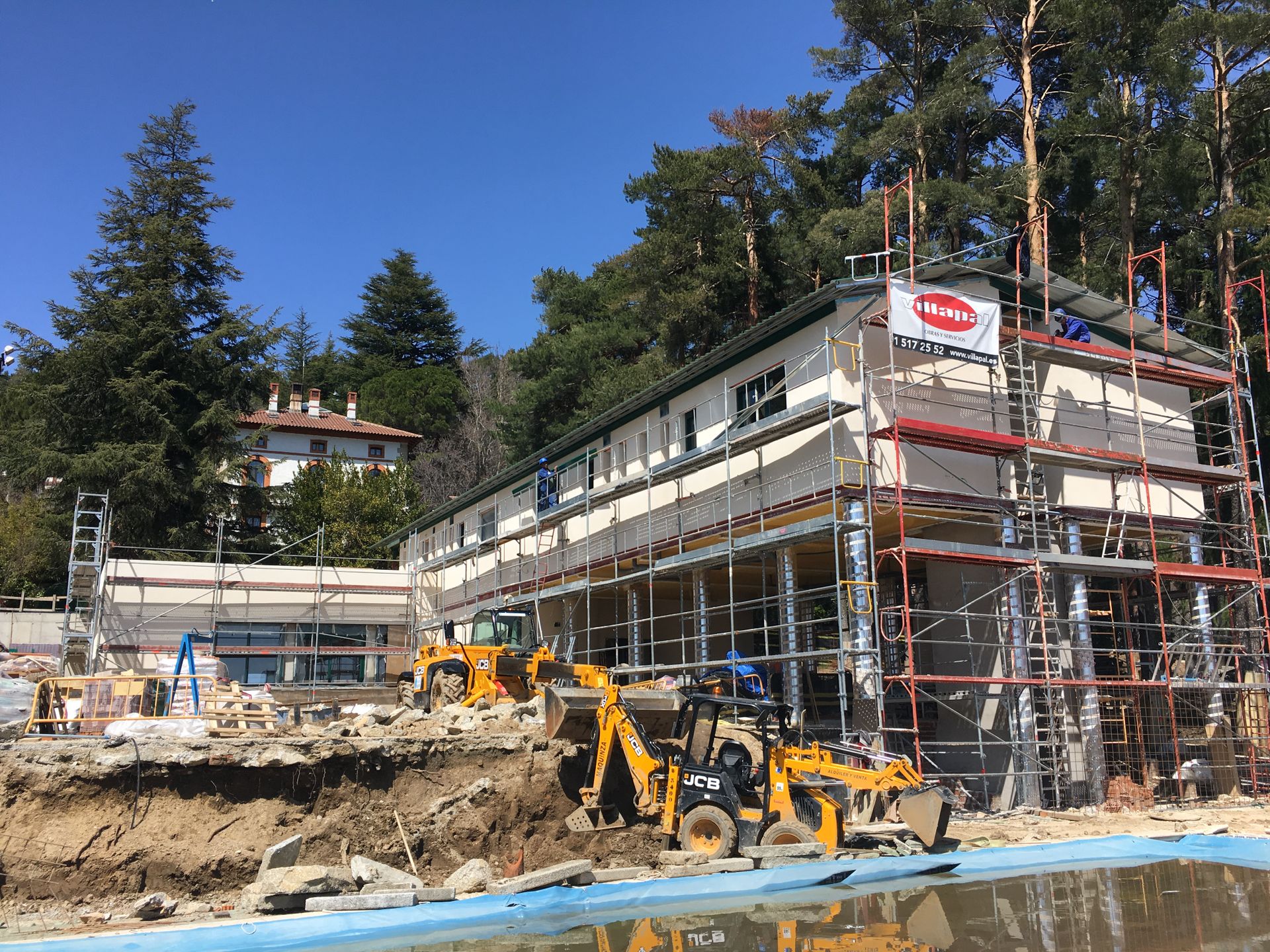 Construcción de edificio en Cercedilla